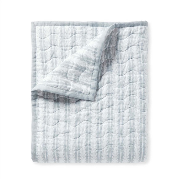 Serena and Lily Oceana Quilt Coastal Blue sz Queen - Picture 3 of 11